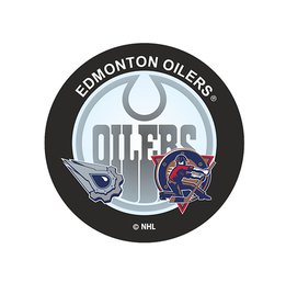 Купить Шайба три логотипа Edmonton Oilers