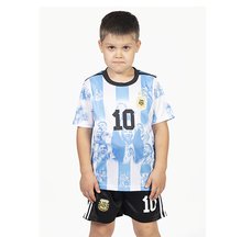 Купить Форма сборной Аргентины ЧМ 2022 MESSI с фото детская