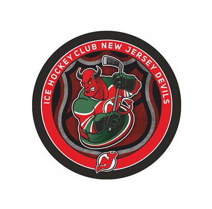 Шайба НХЛ Mascot 2022 Нью-Джерси 1-ст.