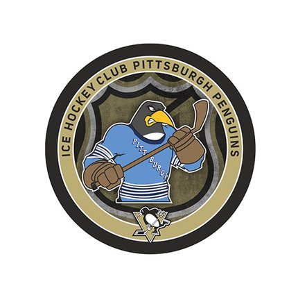 Шайба НХЛ Mascot 2022 Питтсбург 1-ст.