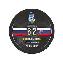 Купить Шайба ЧМ 2012 FINLAND/SWEDEN GOLD MEDAL GAME 1-ст.