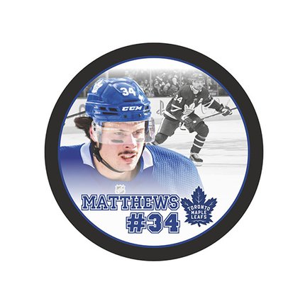 Шайба Игрок НХЛ MATTHEWS №34 Торонто 1-ст.