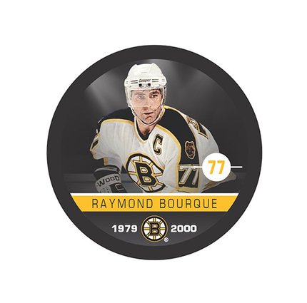 Шайба Игрок НХЛ BOURQUE №77 Бостон 1-ст.
